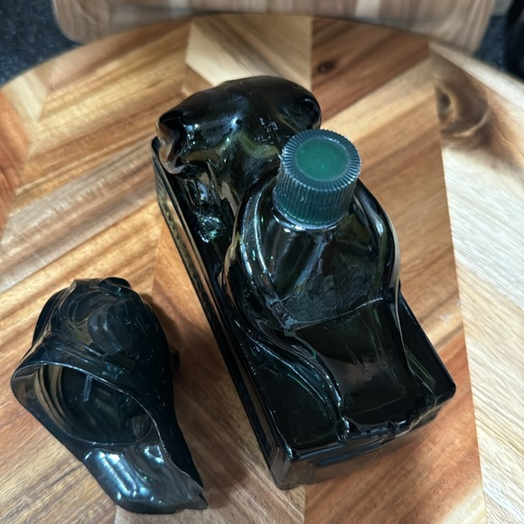 $5 bundled - Avon Classic Lion Tribute After Shave green glass bottle - Picture 5 of 8